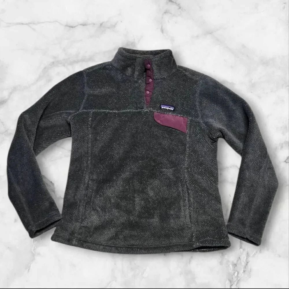 Patagonia Medium Jacket Gray & Purple